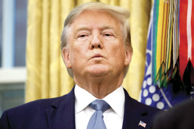 El presidente encabeza una ceremonia en la Casa Blanca. Foto: AP