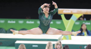 La atleta durante una de las competencias. Foto: Mexsport