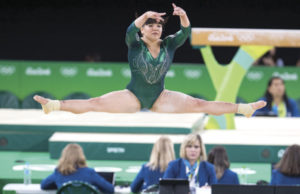 La atleta durante una de las competencias. Foto: Mexsport